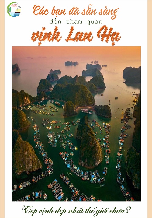 Vịnh Lan Hạ từ trên cao