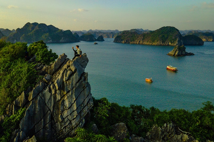 Check-in vịnh Lan Hạ siêu đẹp