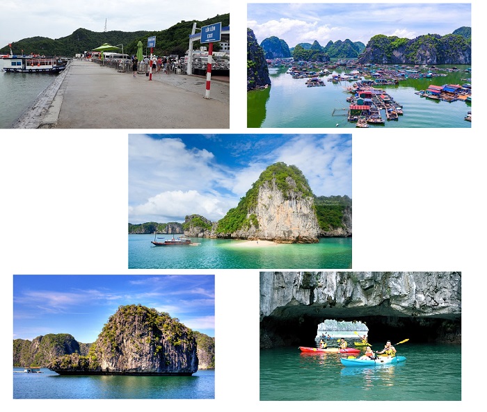 Tuyến tham quan vịnh Lan Hạ - vịnh đẹp nhất thế giới